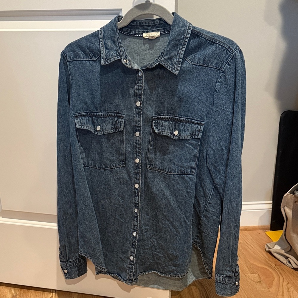 Pilcro Denim Button Down